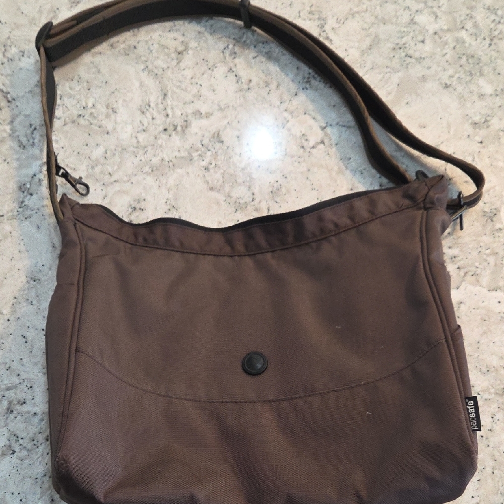 Pacsafe Beige Travel Handbag
